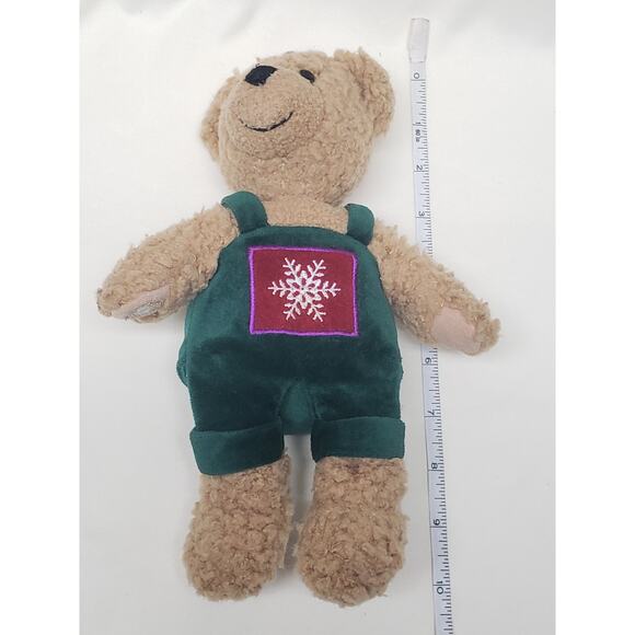 Hallmark Snowflake Christmas Bear | Kissing Bear w. Magnetic Mouth - Picture 7 of 8